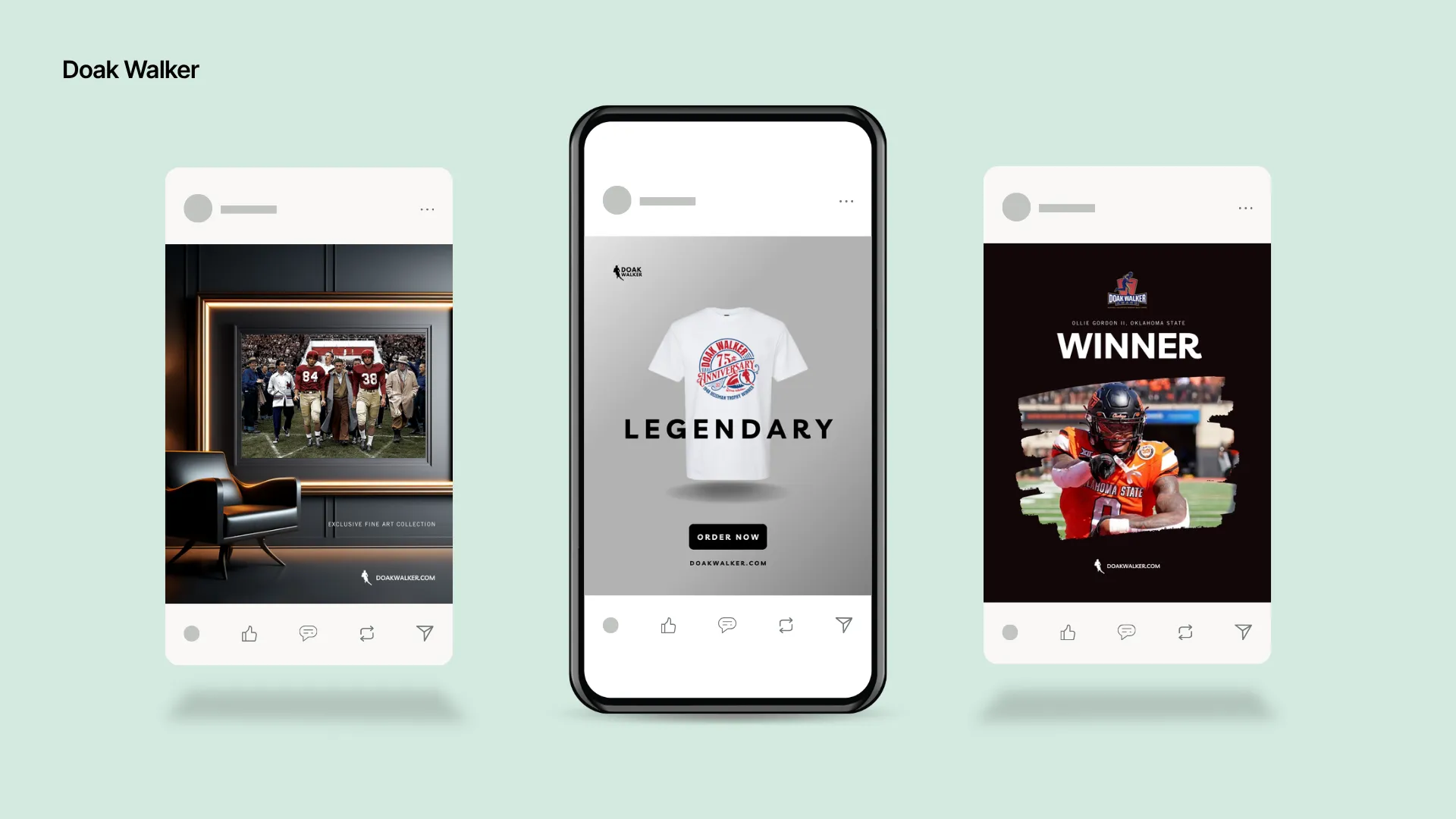 Doak Walker awareness by Gameplan
