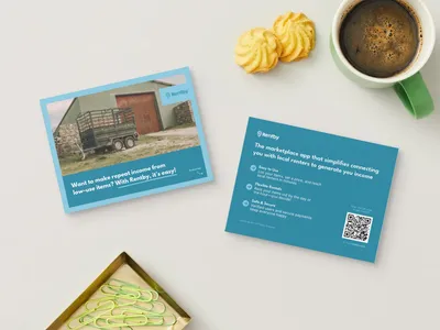 Rentby postcard by Gameplan