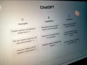The ChatGPT assistant screen on a monitor — the AI that now answers buyers’ questions and decides which businesses to name