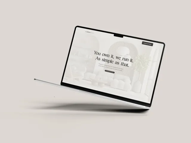 Caribou website designed and built by Gameplan
