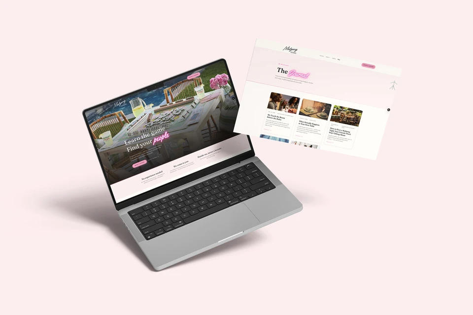 Mahjong Standard website designed and built by Gameplan