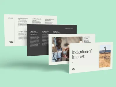 S74 sales deck by Gameplan